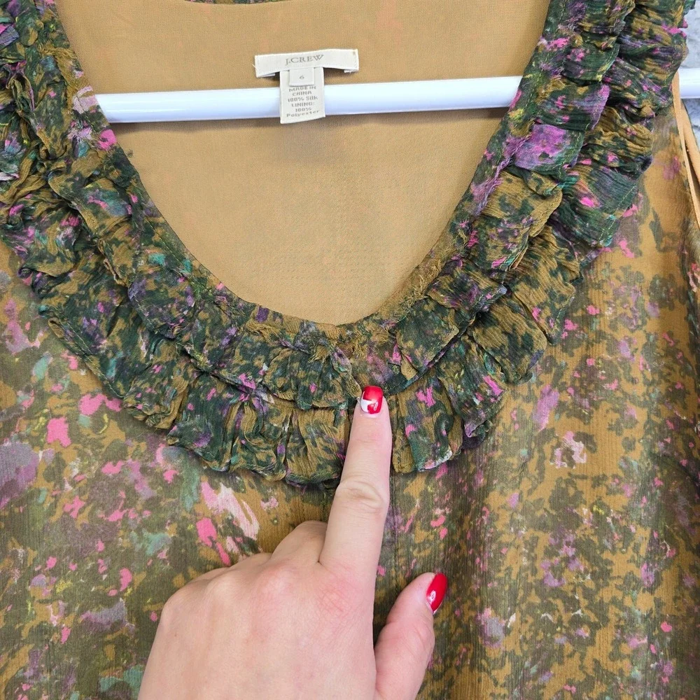 J. Crew crew silk